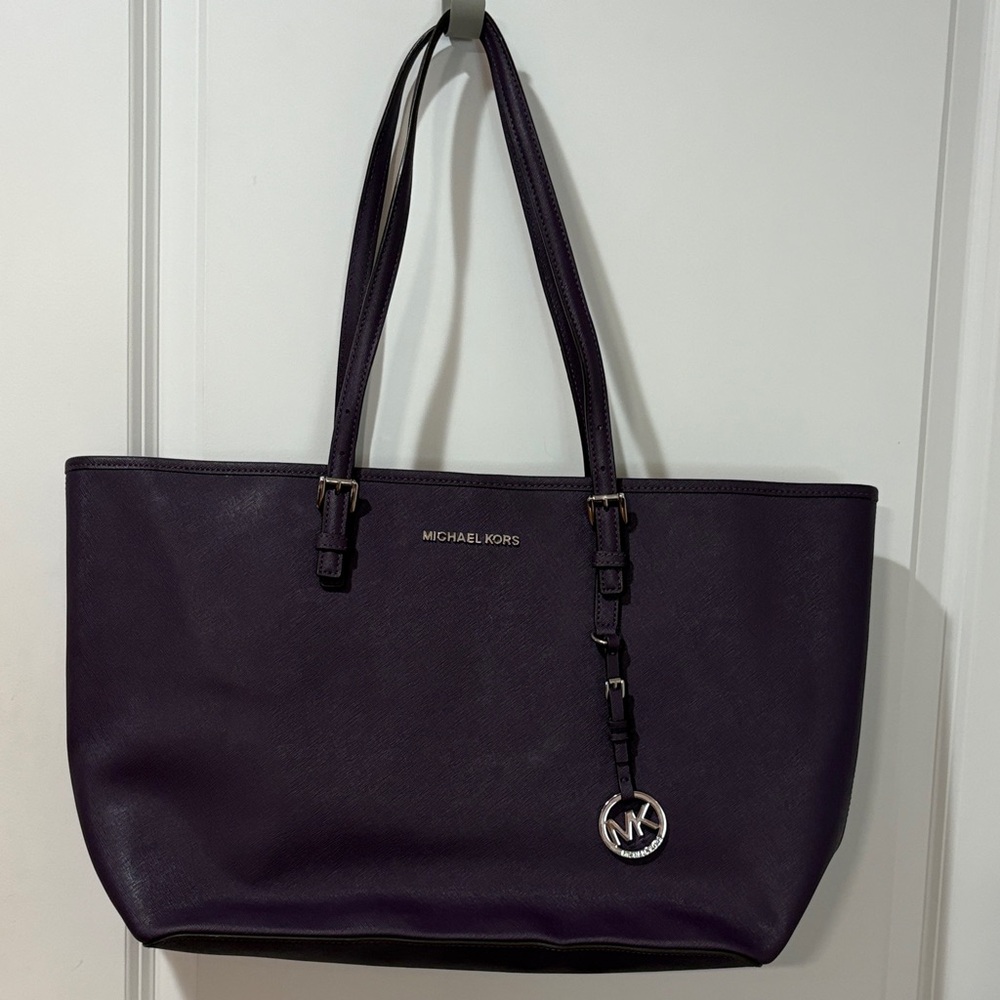 Michael Kors Deep Purple Tote Bag